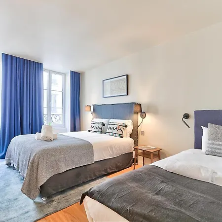 131 - Urban Brand New 110m2 Beautiful Flat In Montorgueil Apartment Paris